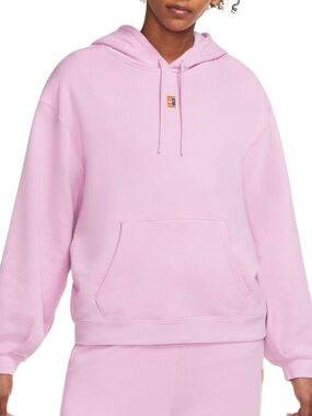 Pink Hoodie with Front Pocket